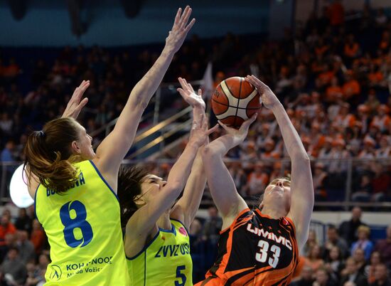 Women's Euroleague Basketball Final Four. Bronze medal match