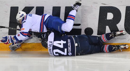 Kontinental Hockey League. Metallurg Magnitogorsk vs. SKA