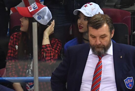 Kontinental Hockey League. Metallurg Magnitogorsk vs. SKA