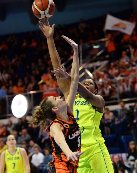 Women's Euroleague Basketball Final Four. Bronze medal match