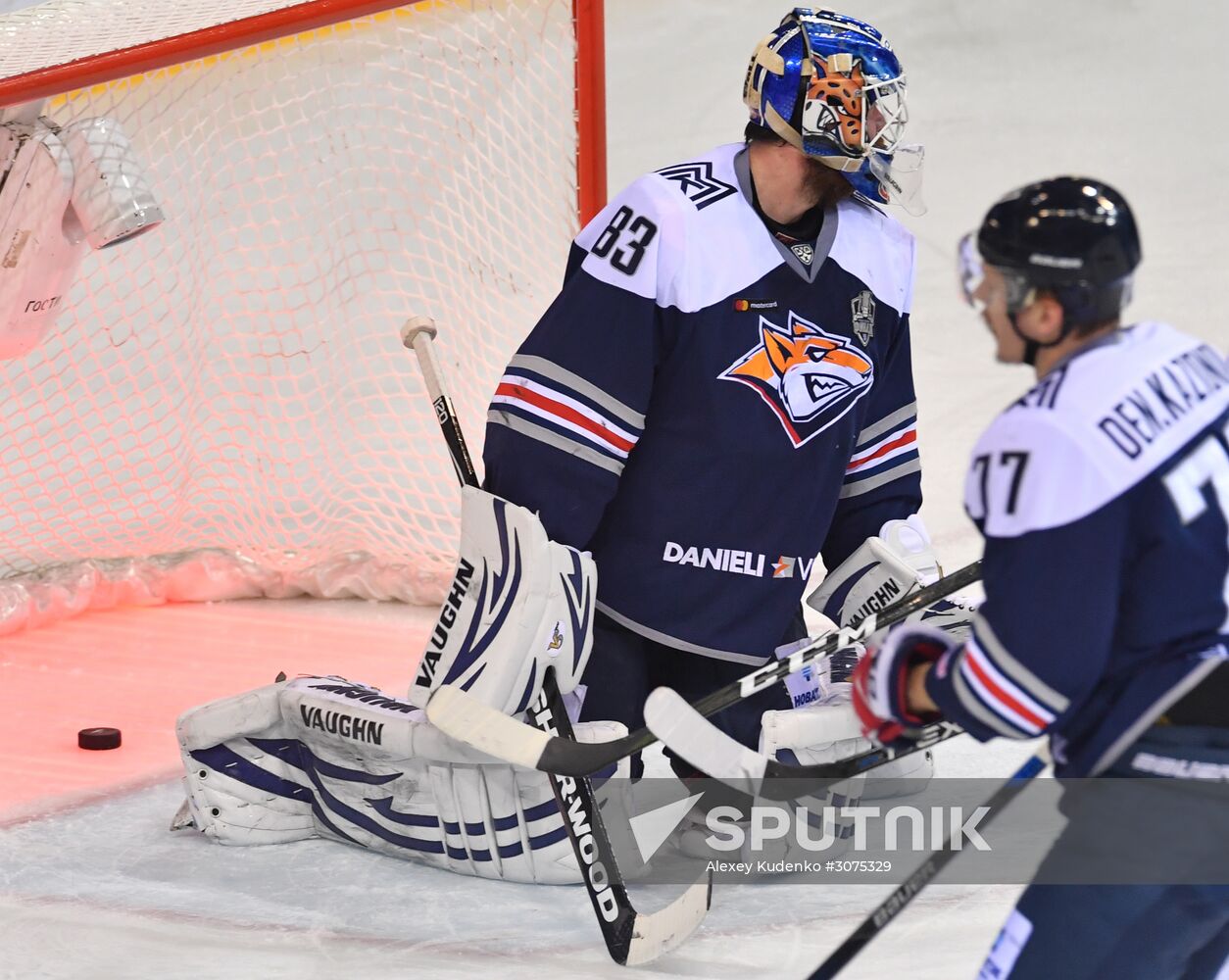 Kontinental Hockey League. Metallurg Magnitogorsk vs. SKA