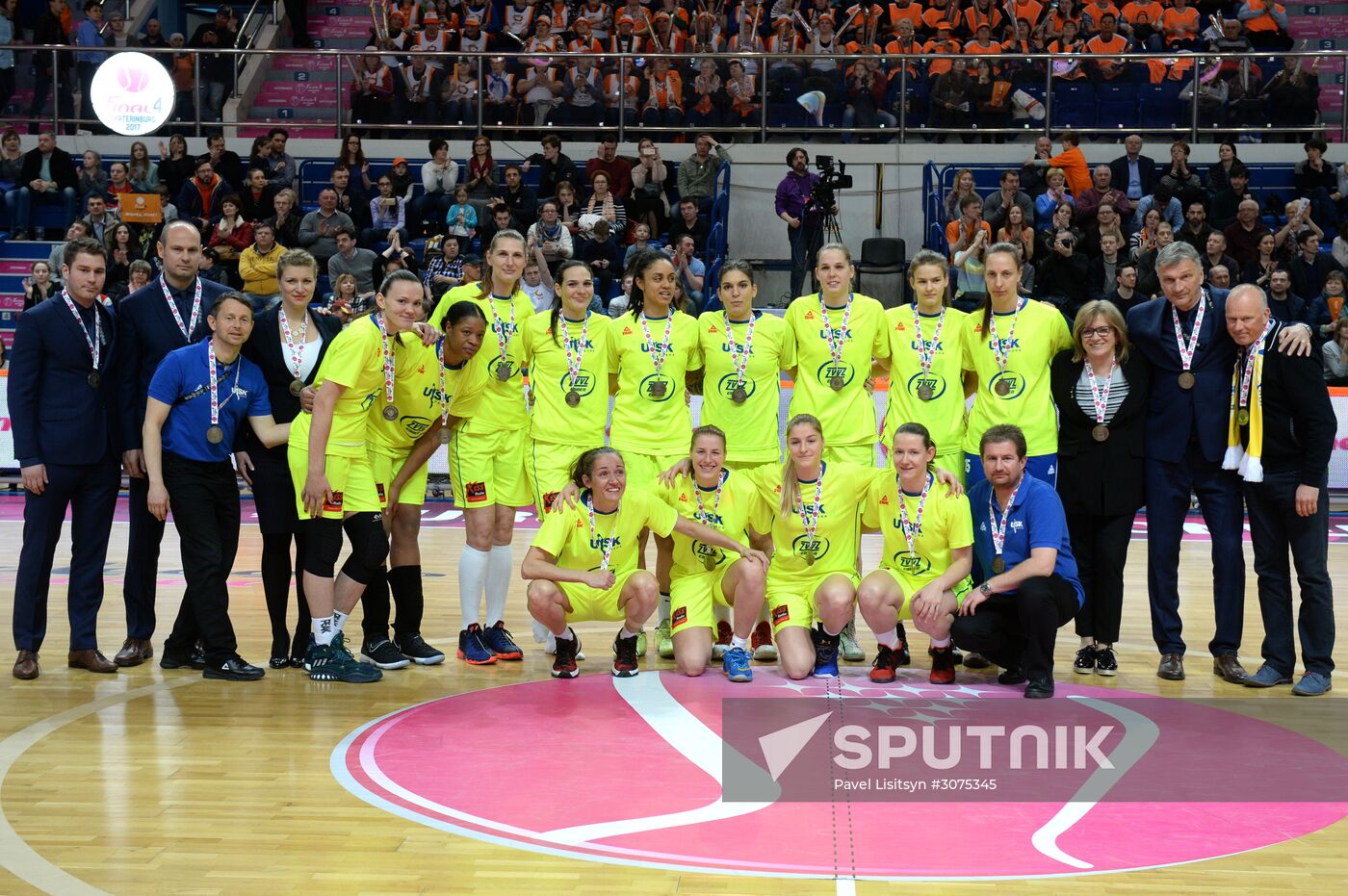 Women's Euroleague Basketball Final Four. Bronze medal match