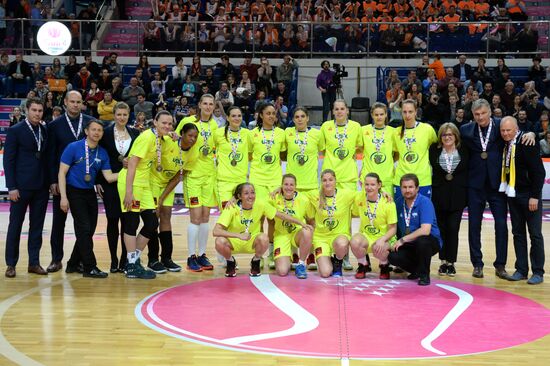 Women's Euroleague Basketball Final Four. Bronze medal match