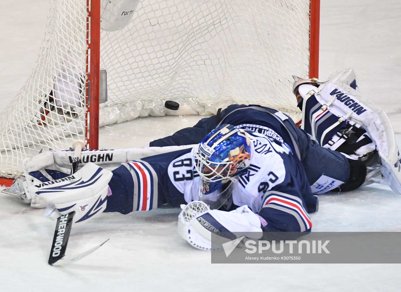 Kontinental Hockey League. Metallurg Magnitogorsk vs. SKA