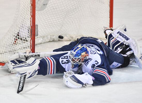 Kontinental Hockey League. Metallurg Magnitogorsk vs. SKA