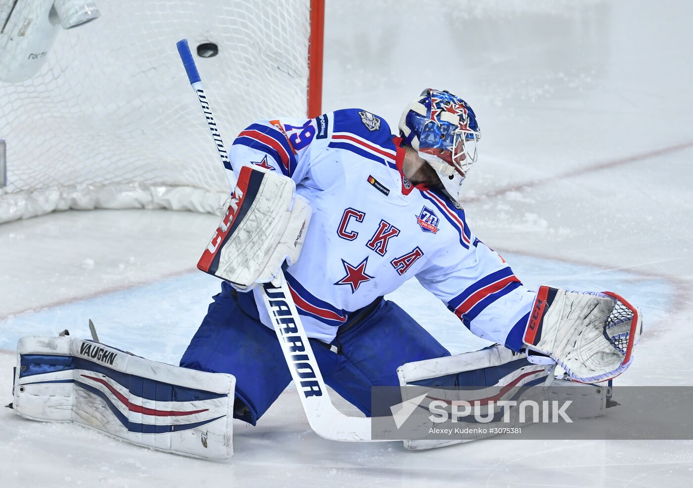 Kontinental Hockey League. Metallurg Magnitogorsk vs. SKA