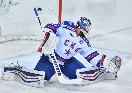 Kontinental Hockey League. Metallurg Magnitogorsk vs. SKA