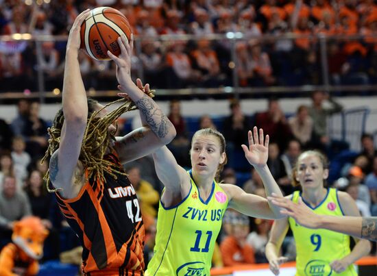 Women's Euroleague Basketball Final Four. Bronze medal match