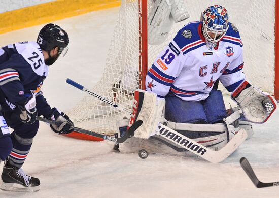 Kontinental Hockey League. Metallurg Magnitogorsk vs. SKA