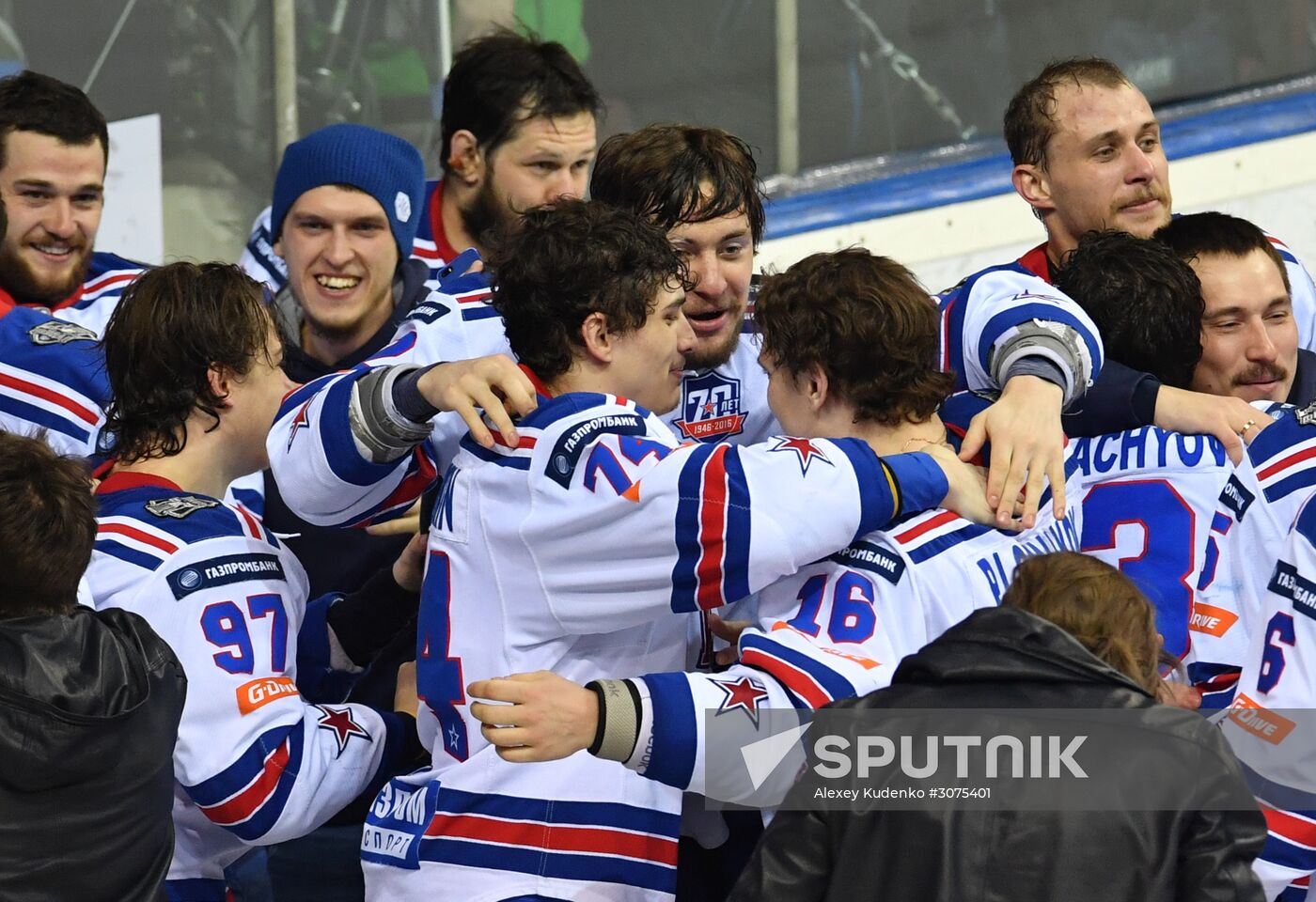 Kontinental Hockey League. Metallurg Magnitogorsk vs. SKA