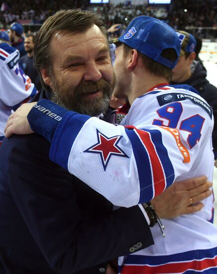 Kontinental Hockey League. Metallurg Magnitogorsk vs. SKA