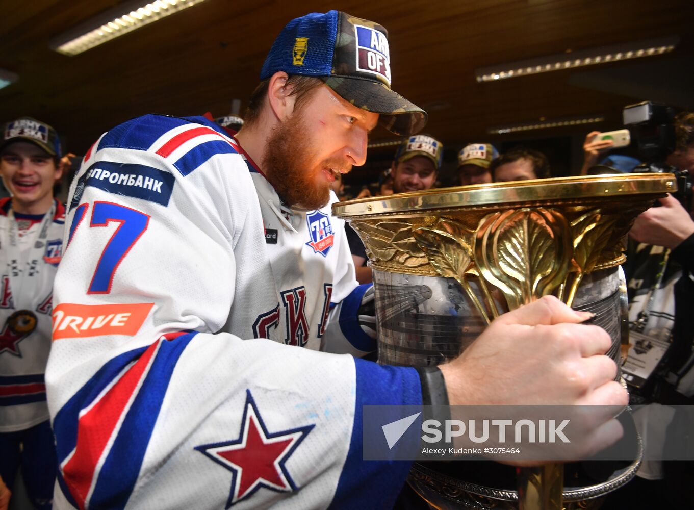Kontinental Hockey League. Metallurg Magnitogorsk vs. SKA
