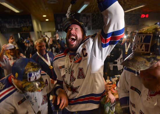 Kontinental Hockey League. Metallurg Magnitogorsk vs. SKA