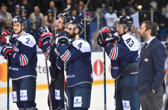 Kontinental Hockey League. Metallurg Magnitogorsk vs. SKA