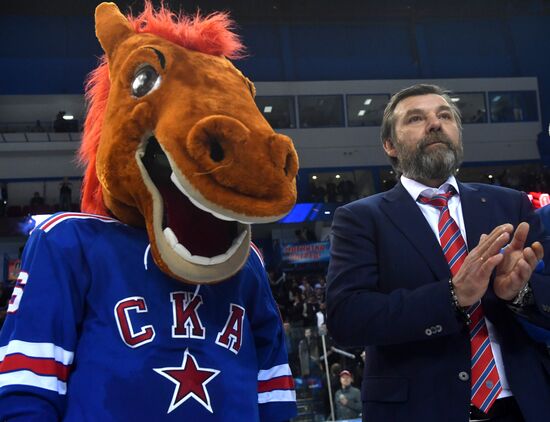 Kontinental Hockey League. Metallurg Magnitogorsk vs. SKA