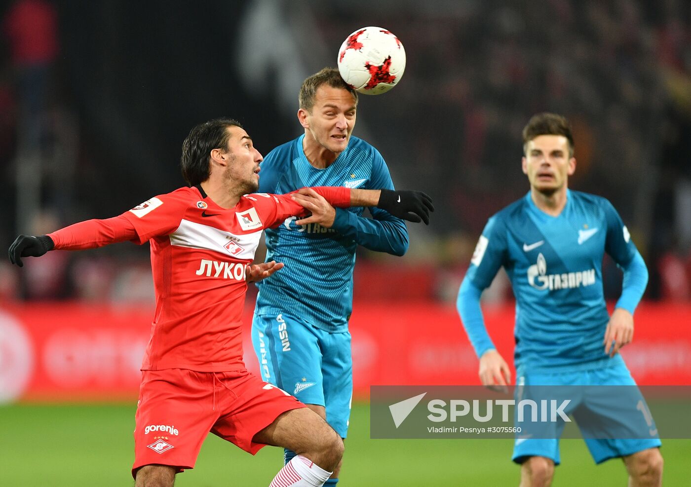 Russian Football Premier League. Spartak vs. Zenit