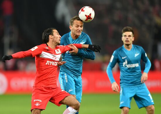 Russian Football Premier League. Spartak vs. Zenit