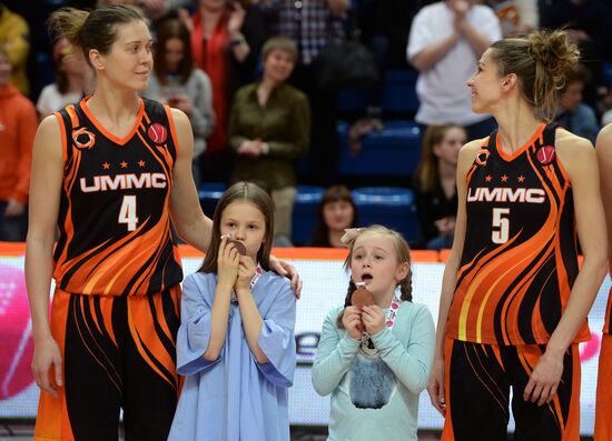 Women's Euroleague Basketball Final Four. Bronze medal match