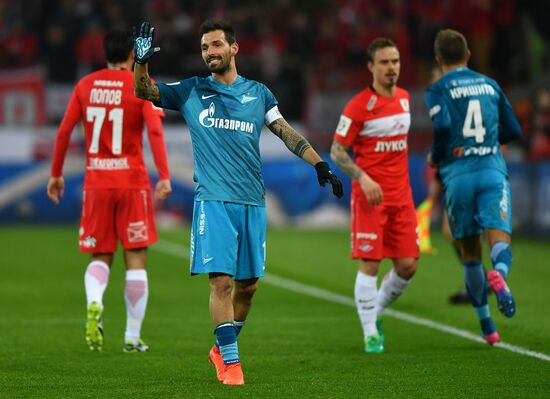 Russian Football Premier League. Spartak vs. Zenit