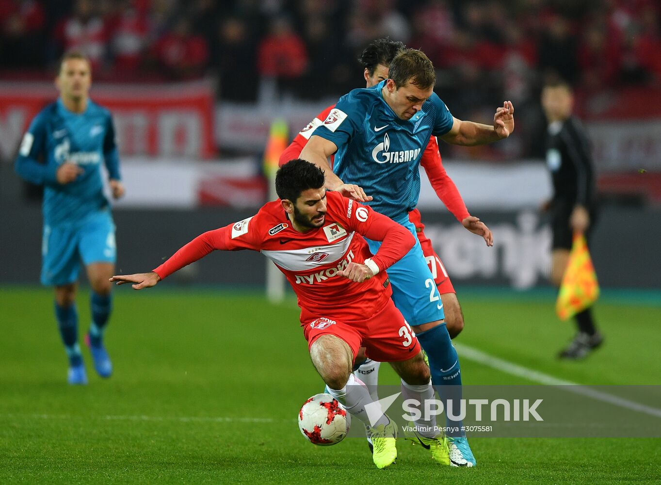 Russian Football Premier League. Spartak vs. Zenit