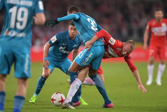 Russian Football Premier League. Spartak vs. Zenit