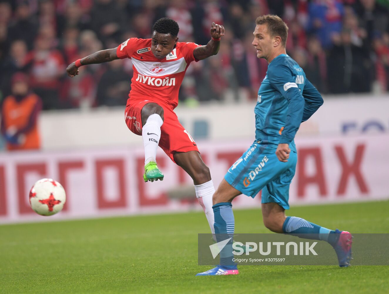 Russian Football Premier League. Spartak vs. Zenit