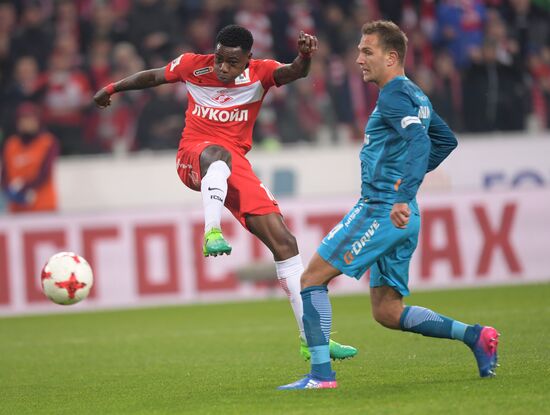 Russian Football Premier League. Spartak vs. Zenit