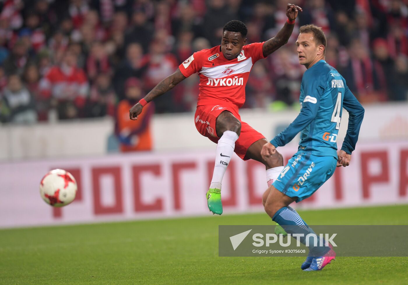 Russian Football Premier League. Spartak vs. Zenit