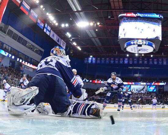 Kontinental Hockey League. Metallurg Magnitogorsk vs. SKA