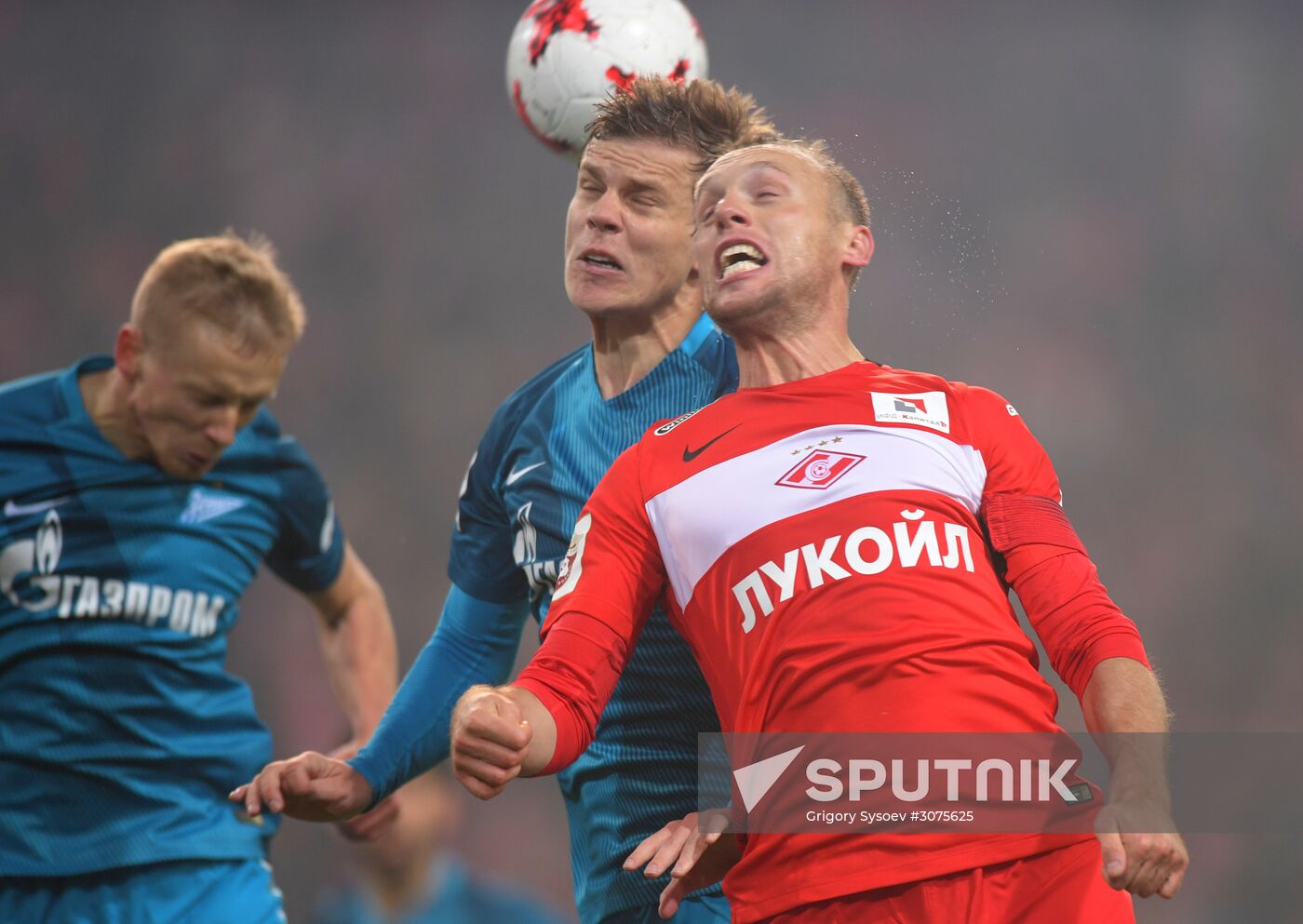 Russian Football Premier League. Spartak vs. Zenit