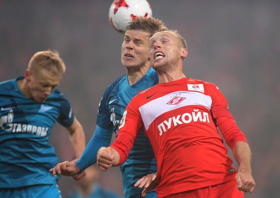 Russian Football Premier League. Spartak vs. Zenit