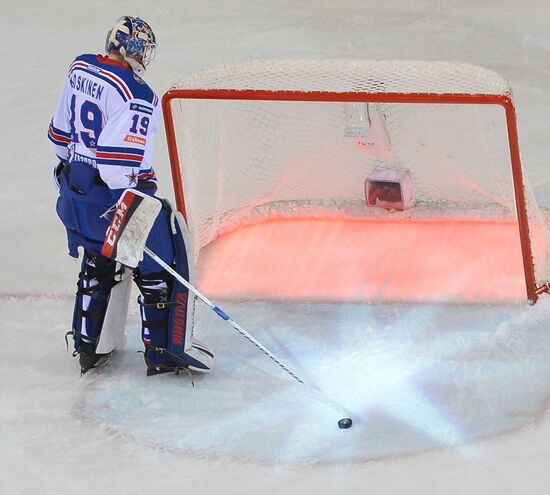 Kontinental Hockey League. Metallurg Magnitogorsk vs. SKA