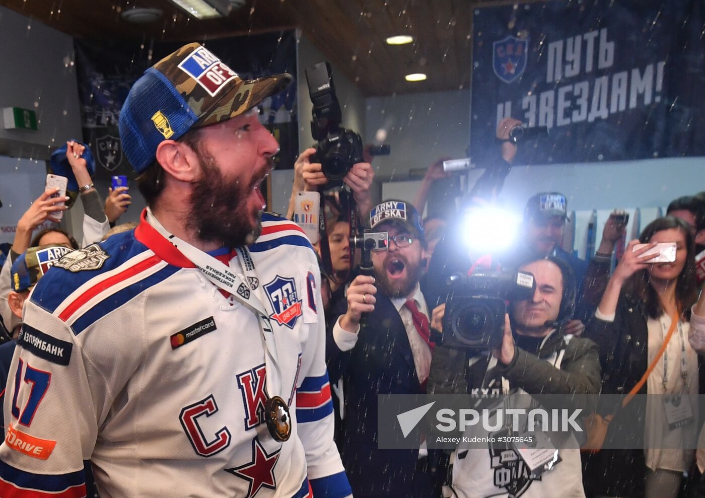 Kontinental Hockey League. Metallurg Magnitogorsk vs. SKA