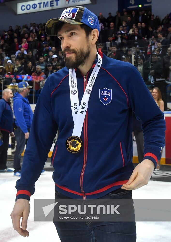 Kontinental Hockey League. Metallurg Magnitogorsk vs. SKA