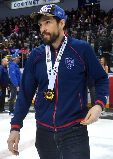 Kontinental Hockey League. Metallurg Magnitogorsk vs. SKA