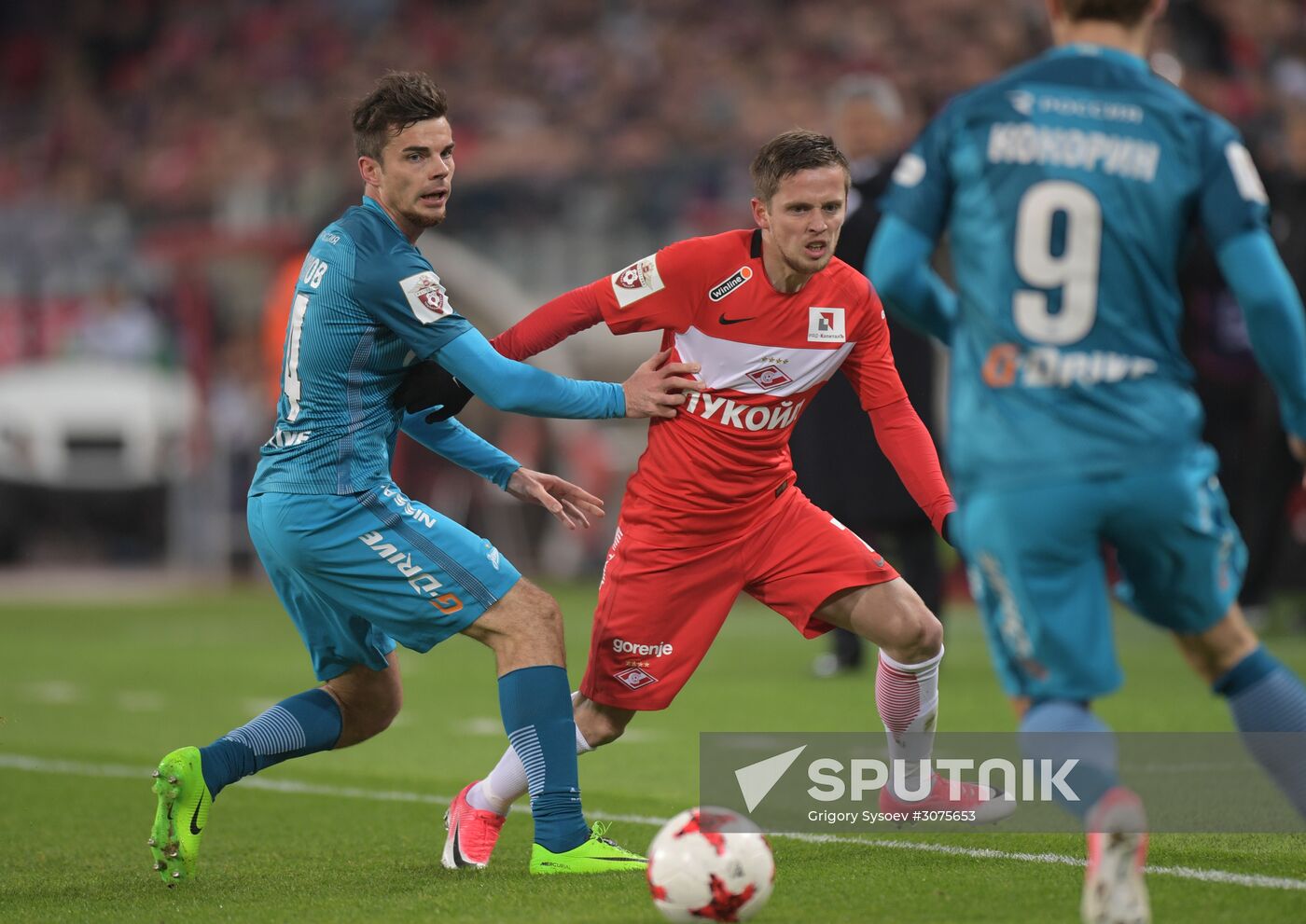 Russian Football Premier League. Spartak vs. Zenit