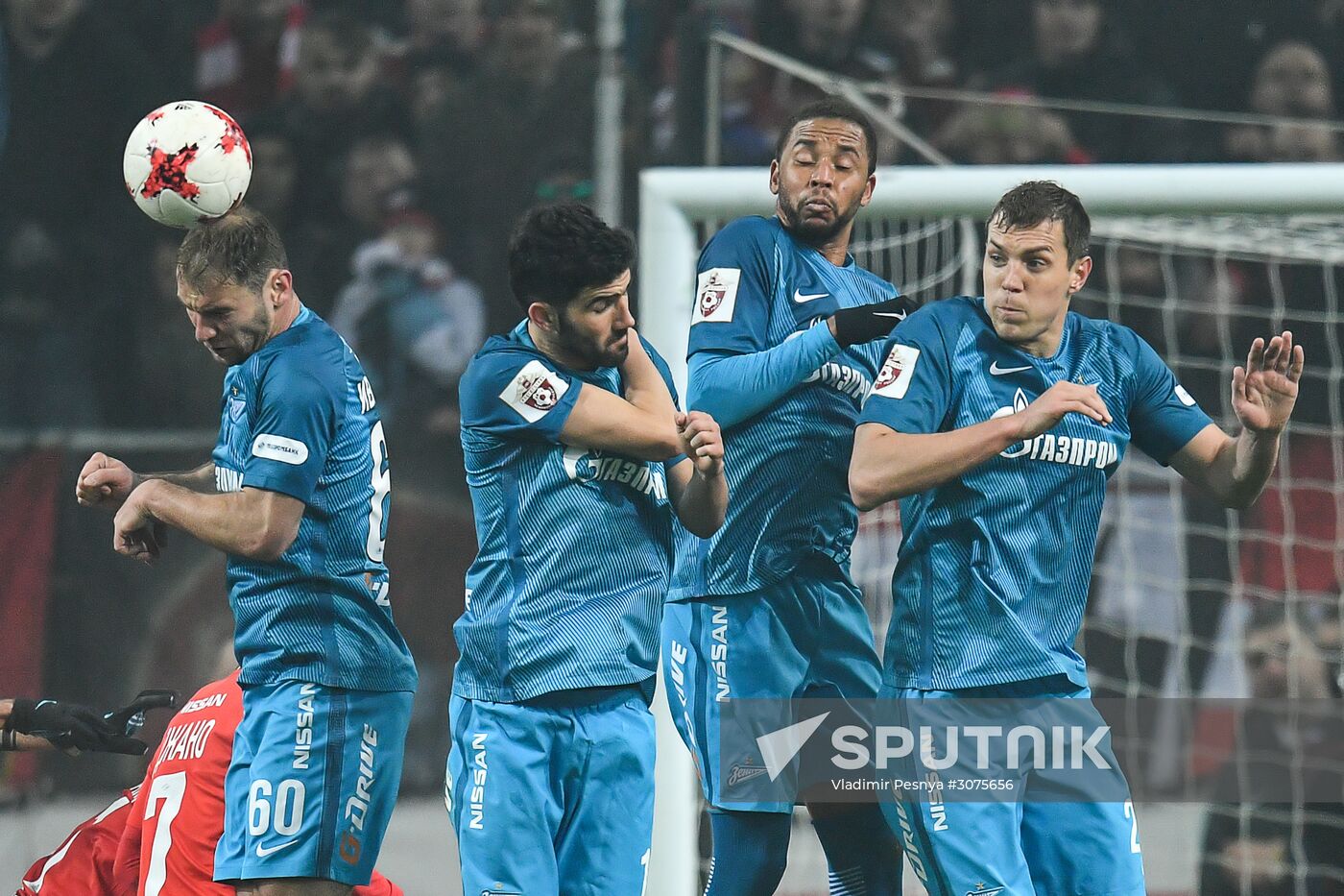 Russian Football Premier League. Spartak vs. Zenit