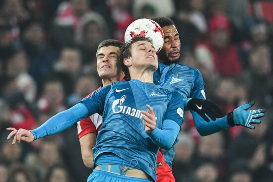 Russian Football Premier League. Spartak vs. Zenit