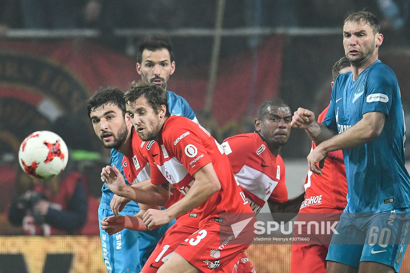 Russian Football Premier League. Spartak vs. Zenit