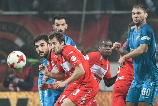 Russian Football Premier League. Spartak vs. Zenit