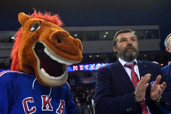 Kontinental Hockey League. Metallurg Magnitogorsk vs. SKA