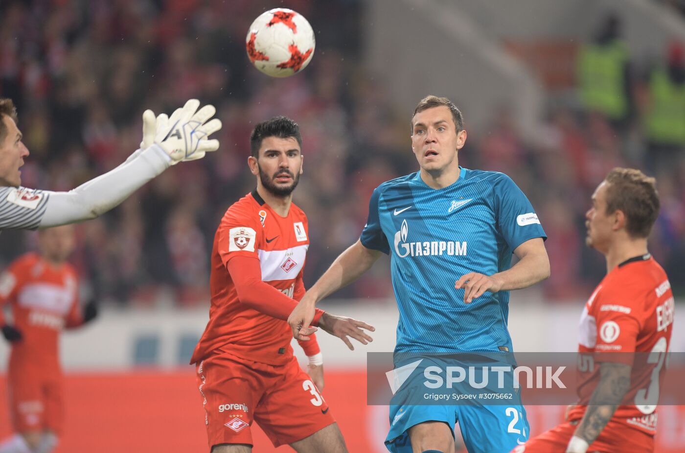 Russian Football Premier League. Spartak vs. Zenit