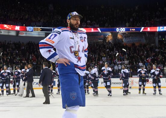 Kontinental Hockey League. Metallurg Magnitogorsk vs. SKA