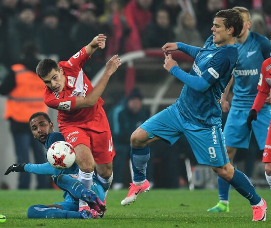 Russian Football Premier League. Spartak vs. Zenit