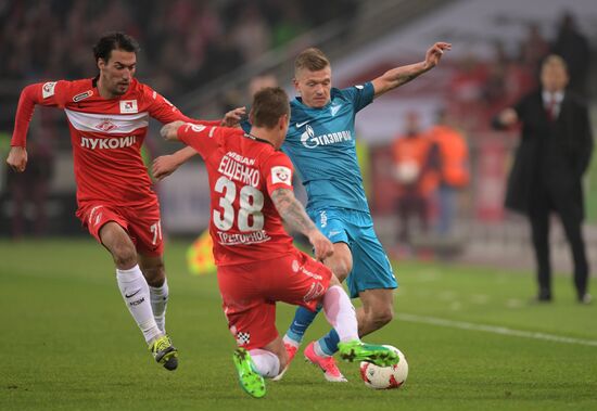 Russian Football Premier League. Spartak vs. Zenit