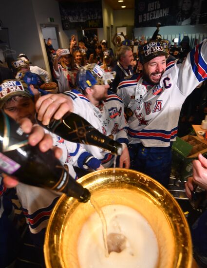 Kontinental Hockey League. Metallurg Magnitogorsk vs. SKA