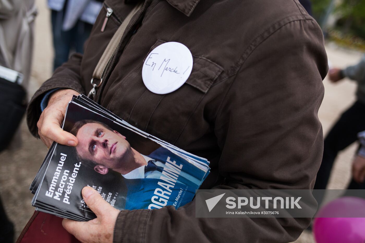 Electoral campaign in Paris