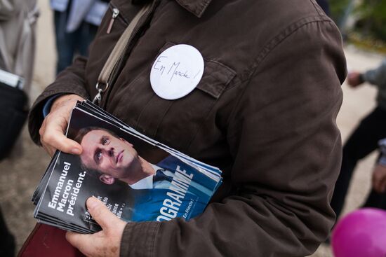 Electoral campaign in Paris
