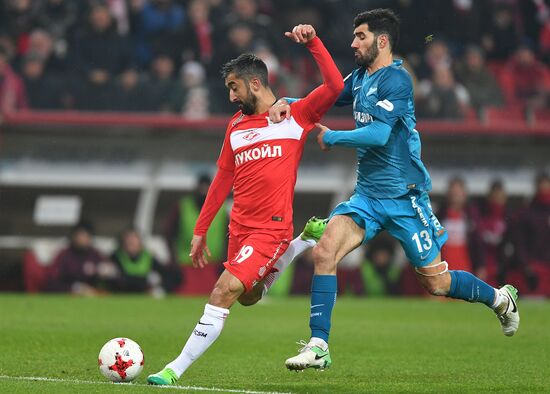 Russian Football Premier League. Spartak vs. Zenit