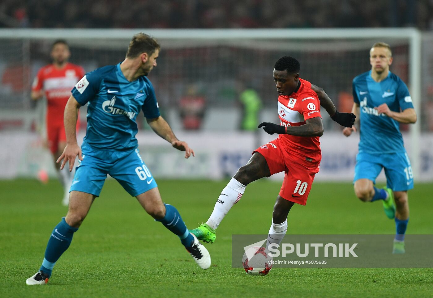 Russian Football Premier League. Spartak vs. Zenit